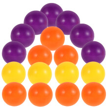 72Pcs Assorted Color Plastic Marbles Replacement Balls for Game Sets