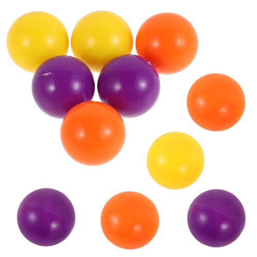 72Pcs Assorted Color Plastic Marbles Replacement Balls for Game Sets 2