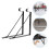 8Pcs Black Iron Floating Shelf Brackets Heavy Duty Load Bearing Design 2