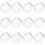 36Pcs Compact White Foam Cake Models for DIY Cake Decorating Practice 3