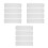 12Pcs Rectangular Transparent Plastic Storage Containers for Desk Use 4