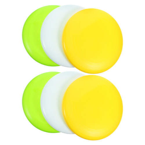 12Pcs Assorted Color Disc Golf Portable Pe Training Discs