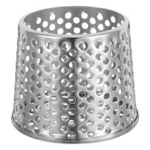3Pcs Stainless Steel Drain Strainer Filter for Garden Downspout Silver