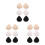 Breathable Latex Bra Pads Teardrop Shape for Enhanced Support 6