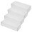 12Pcs Rectangular Transparent Plastic Storage Containers for Desk Use 1