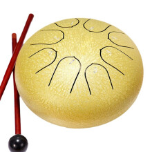 6 Inch 8 Tone Rain Drum Outdoor Chakra Drum Garden Instrument Rain Drum Ethereal Drum D