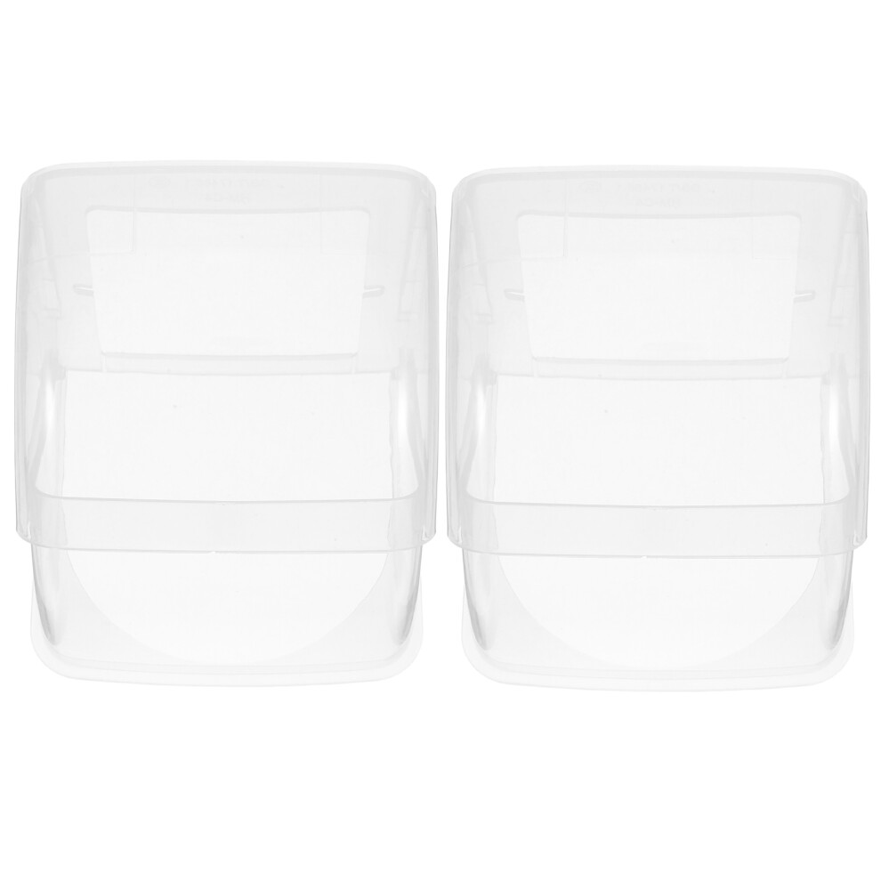 4Pcs Transparent Outdoor Power Outlet Cover Weatherproof Plastic Box 3633982044235