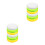 12Pcs Assorted Color Disc Golf Portable Pe Training Discs 8
