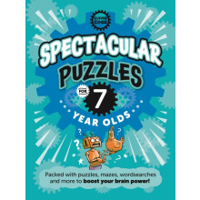 Spectacular Puzzles for Seven Year Olds by Noodle Juice Paperback Book