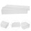 12Pcs Rectangular Transparent Plastic Storage Containers for Desk Use 9