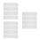12Pcs Rectangular Transparent Plastic Storage Containers for Desk Use 6