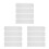 12Pcs Rectangular Transparent Plastic Storage Containers for Desk Use 7