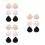 Breathable Latex Bra Pads Teardrop Shape for Enhanced Support 7