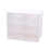12Pcs White Stackable Shoe Organizers Thickened Shoe Storage Boxes 2