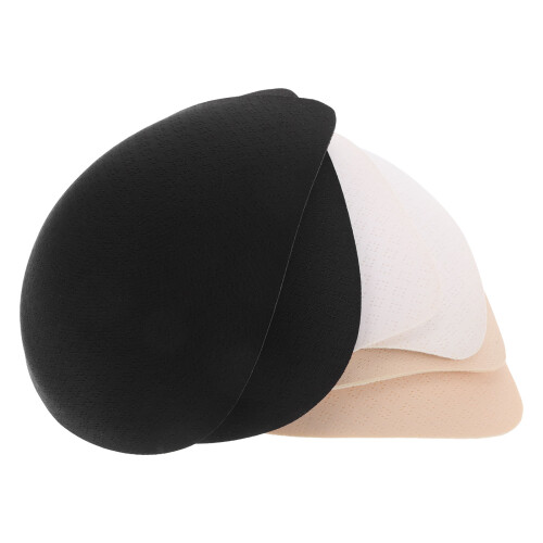 Breathable Latex Bra Pads Teardrop Shape for Enhanced Support 2