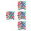 4Pcs Plastic Prize Balls for Accessories and Games 4