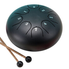 6 Inch 8 Tone Holle Drum Stalen Tongtrommel Tuin Regentrommel Stalen Tongtrommel Outdoor Regentrommel Geschikt voor Beginners,E