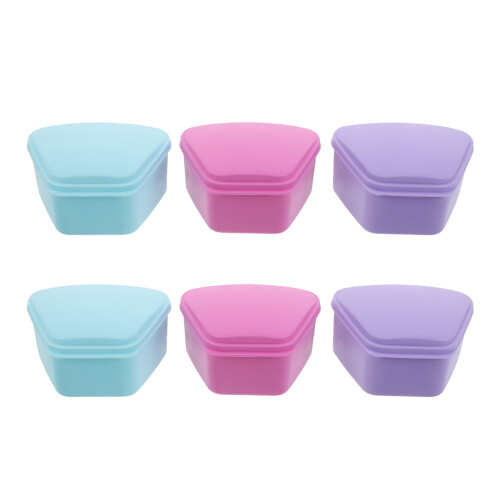 30Pcs Lightweight Retainer Cleaning Case Durable Plastic Holder 1