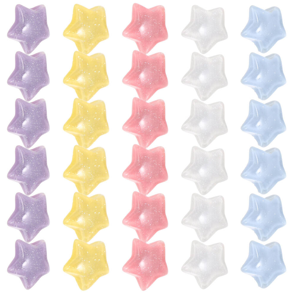 90Pcs Assorted Star Push Pins Metal Resin Thumb Tacks For Office 3633982046277
