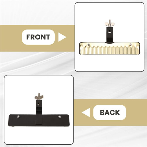 Percussion Crasher for Percussion Rigs and Drum Set Cutting Sound Mount  Percussion Rod Percussion Accessory