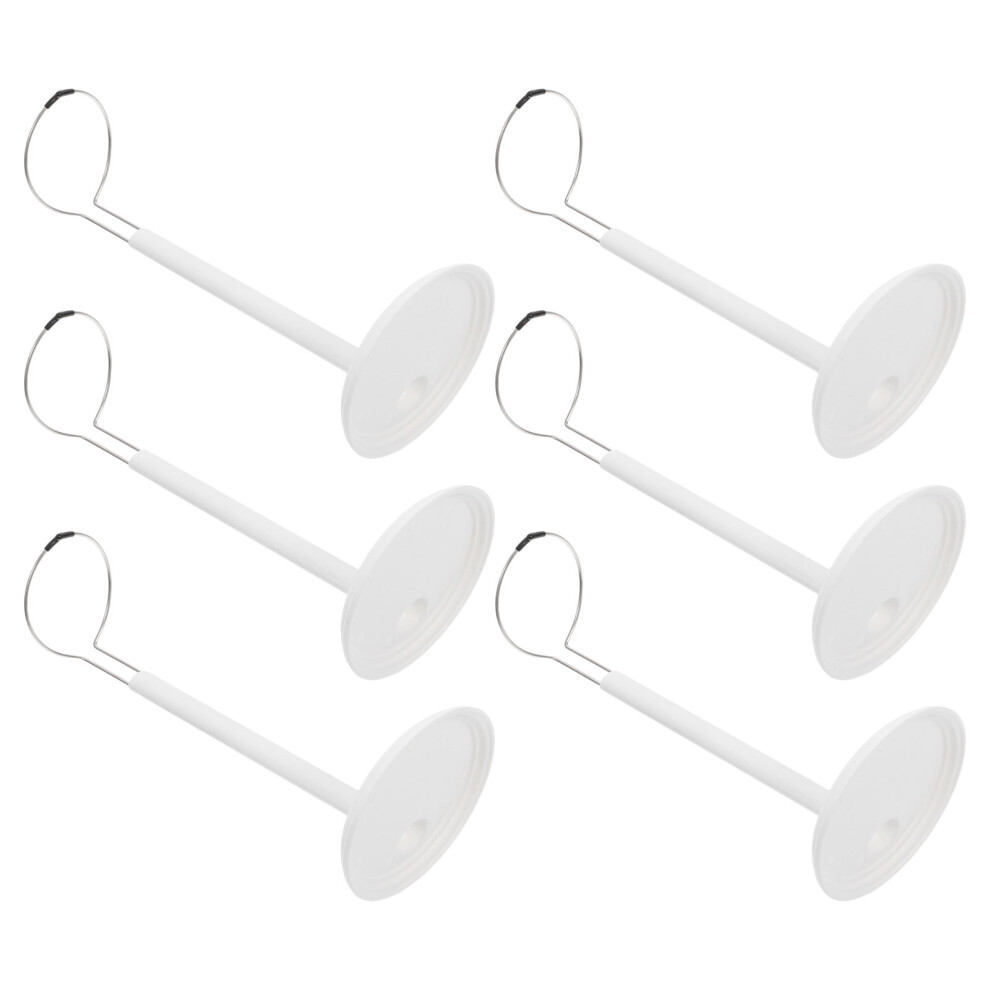 Photos - Doll Accessories 18Pcs Plastic Doll Display Stands Adjustable White for Action Figures