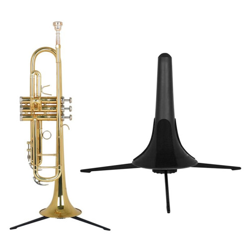 Universal Foldable Portable Trumpet Stand, Foldable Tripod, Wind Instrument Accessories 2