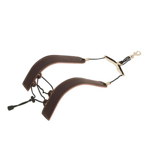 Saxophone Straps PU Leather Foldable Shoulder Strap Wind Instrument Accessories Saxophone Shoulder Strap 2