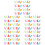 250Pcs Bright Plastic Suitcase Tags for Travel Luggage Identification 7