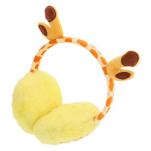 2Pcs Adjustable Kids Ear Warmers Plush Winter Ear Muffs Animal Style
