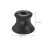 16Pcs Black Rubber fork Holders Stable Base for Music and Yoga 2