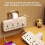 Multi Outlet Power Strip Wall Socket Universal Network Filter USB Charger Separate  Adapter with Light EU Plug 8