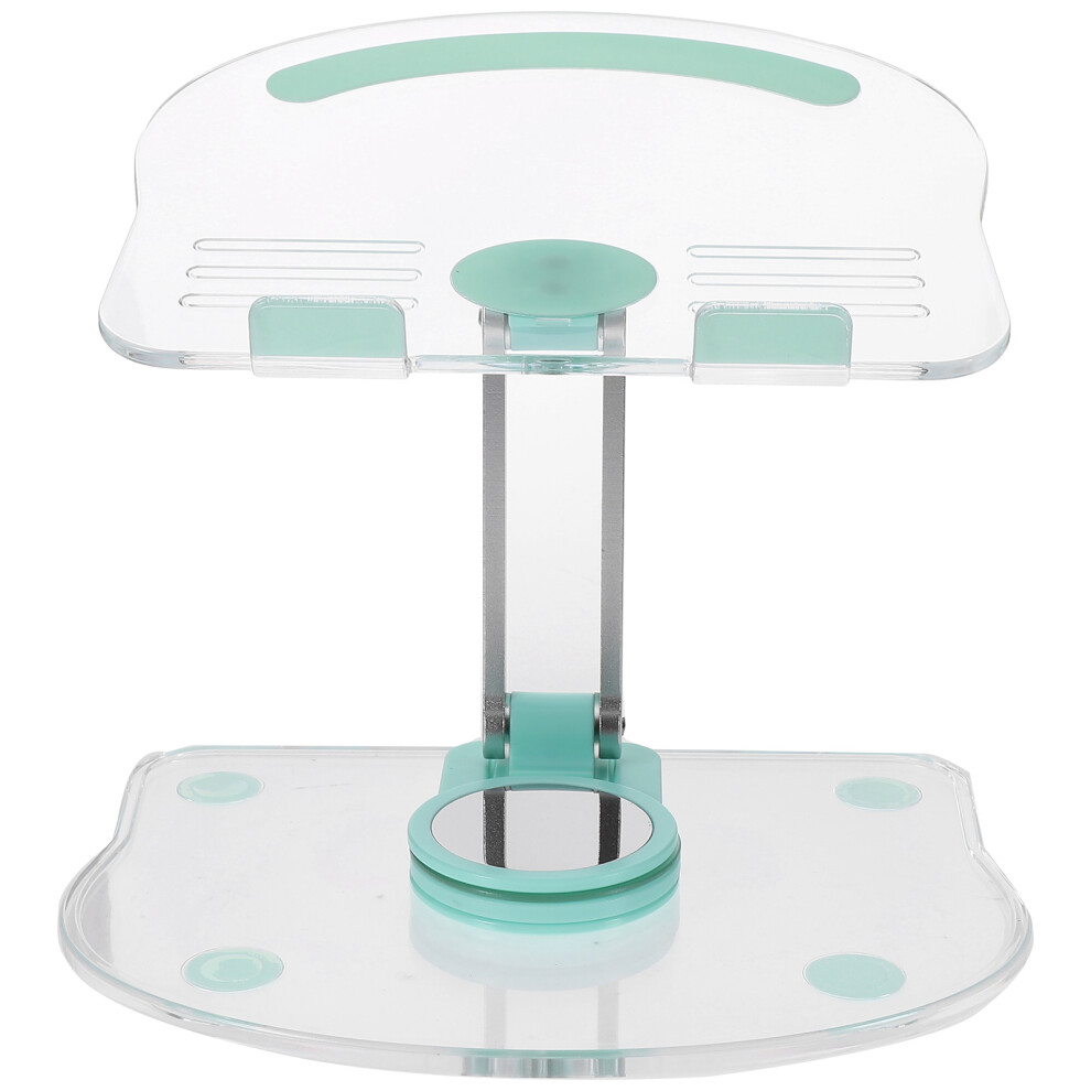 2Pcs Compact Foldable Acrylic Tablet Holder Adjustable Desktop Stand 3633982046949