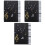 3Pcs Black PP Music Folder for Office A4 Sheet Music Document Holder 5
