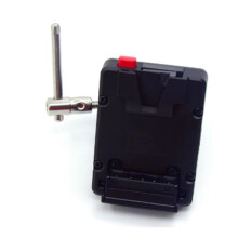 V-Lock V-Mount Power Adapter Plate with Crab Claw Clamp Clip D-Tap T-Handle for V Lock V Mount Batteries