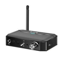 2 in 1  5.3 Audiozender Ontvanger Ondersteuning NFC USB Draadloze Adapter AUX/RCA/TF/Coaxiaal/6,5MM Interface