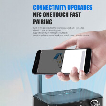 2 in 1 5.3 Audio Transmitter Receiver Support NFC USB Wireless Adapter AUX/RCA/TF/Coaxial/6.5MM Interface