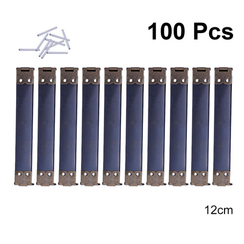 300Pcs Multi Metal Handbag Hinges Internal Flex Frames Spring Clip DIY
