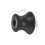 16Pcs Black Rubber fork Holders Stable Base for Music and Yoga 3