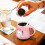 4Sets Ceramic Coffee Mug Set 3D Cat Shape with Lid Spoon for Drinking 9