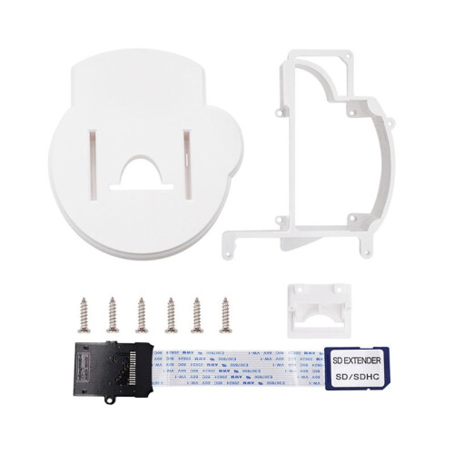For GC Loader 3D Printer Mount Kit with  Card Expansion Adapter Screwdriver Accessories White