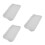 3Pcs Breathable Washable Grey Cat Hammock Covers for Window Perches 3