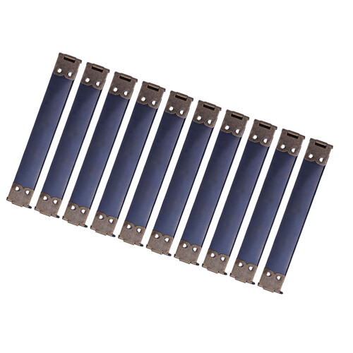 300Pcs Multi Metal Handbag Hinges Internal Flex Frames Spring Clip DIY 1