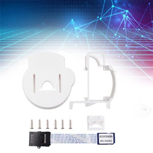 For GC Loader 3D Printer Mount Kit with  Card Expansion Adapter Screwdriver Accessories White 1