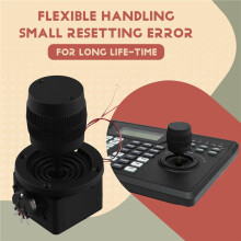 3-Osiowy Potencjometr Typu Joystick ZY-D300B-R2 5K 3D Security Yuntai Control Machine Monitor Klawiatury Joystick Czarny