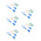 30Pcs Penguin Sushi Mold Plastic Rice Ball Maker Easy DIY Kitchen Tool 4