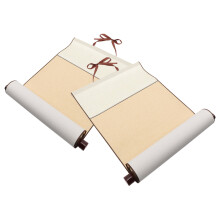 4Pcs Smooth Writing Blank Calligraphy Paper Scrolls for Painting Use