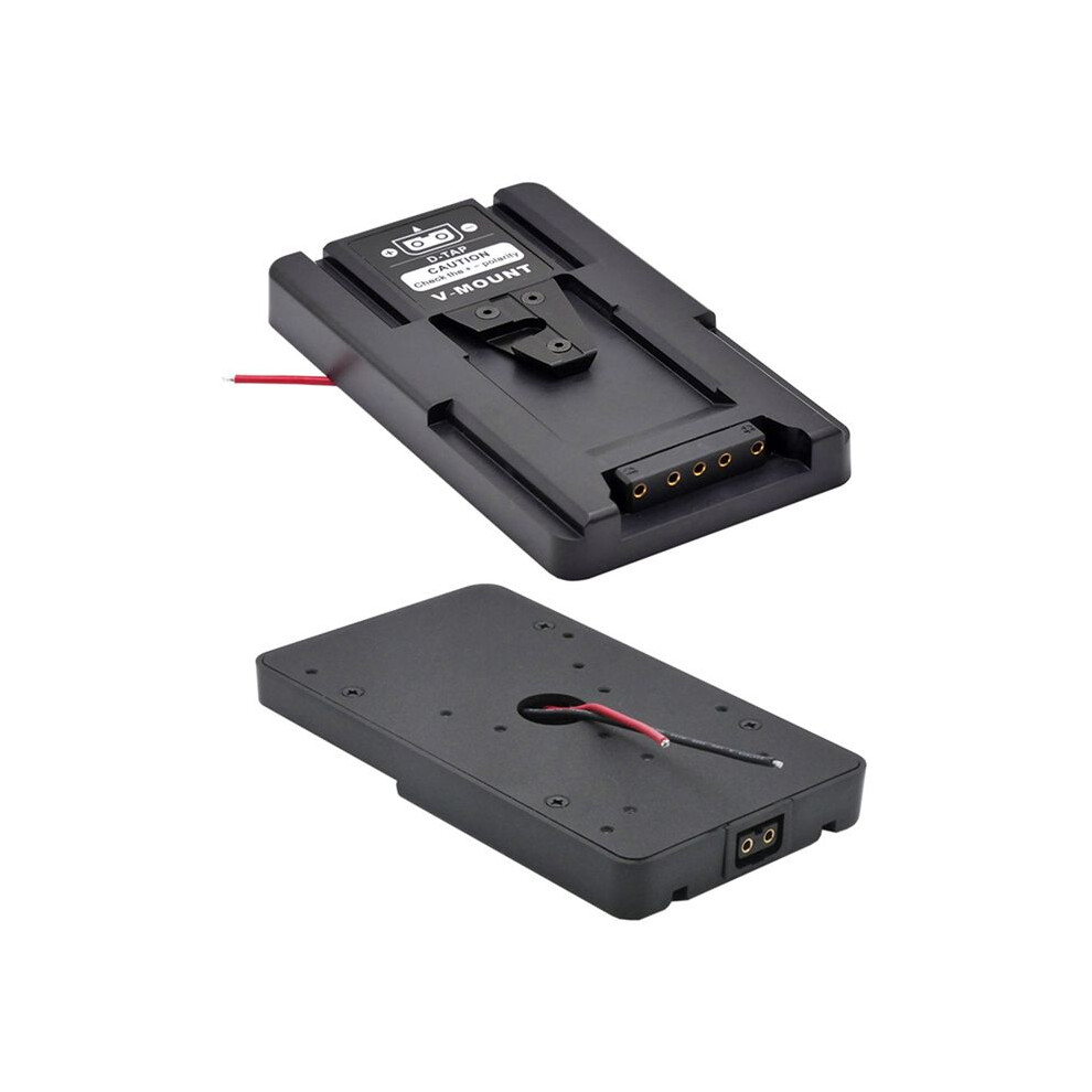 V-Mount Battery Hanging Plate Dtap Output Metal Triangle Copper Plated Terminal V-Port Adapter Gold/Black 6034191767620