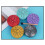 Instrumentos Musicais Infantis Orff Instruments Crafts  Hollow Drum 3 Polegadas 6 Tone Preto 3