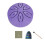 Instrumentos Musicais Infantis Orff Instruments Artesanato  Tambor Oco 3 Polegadas 6 Tons Roxo 1