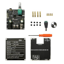 ZK-301B Płyta Wzmacniacza Pojedynczy Dźwięk 30W Moduł Wzmacniacza Mocy Audio Akcesoria do Domowego Wideo